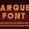 Movie Marquee Font