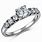 Multi Stone Engagement Ring