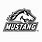 Mustang Horse Head Logo