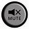 Mute Button Stickers