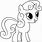 My Little Pony Sweetie Belle Coloring Pages
