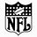 NFL Logo Black White