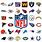NFL Team Logos Drawing