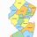 NJ County Map Printable