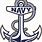 Navy Anchor SVG Free