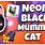 Neon Mummy Cat