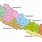 Nepal State Map