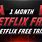 Netflix 1 Month Free Trial