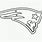 New England Patriots Logo Coloring Pages