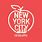 New York City Big Apple Logo