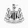 Newcastle United Logo Black and White