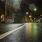 Night Street Rain