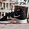 Nike Black and White Running Shoes
