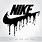 Nike Drip Logo Template