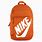 Nike Orange Backpack