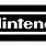 Nintendo Logo Black and White