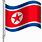 North Korea Flag Cartoon