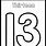 Number 13 Coloring Pages Printable