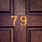 Number 79 Door