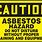 OSHA Asbestos Warning Signs