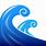 Ocean Wave Emoji
