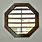 Octagon Window Blinds