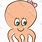 Octopus Cartoon Girl