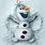 Olaf Snowman Frozen