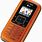 Old LG Orange Slide Phone