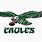 Old School Eagles Logo