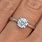 One Diamond Engagement Ring