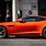 Orange Jaguar Sports Car