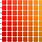 Orange PMS Color Chart