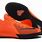Orange and Black Basketball Shoes