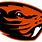 Oregon State Beavers Black Logo