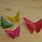 Origami Butterflies