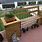 Outdoor Bench with Planter Boxes