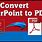 PDF to PPT Converter Free