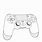 PS5 Controller Coloring Pages
