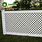 PVC Lattice Fence Panels