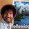 Painting Bob Ross with Acrylic