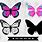 Papillon SVG