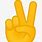 Peace Sign Emoji