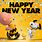 Peanuts Snoopy Happy New Year
