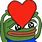 Pepe the Frog Heart