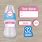 Personalized Baby Bottle Labels