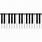 Piano 88 Keys Vector Art