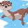 Picture of Cartoon Otter
