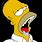 Picture of Homer Simpson Drooling