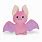 Pink Bat Plush